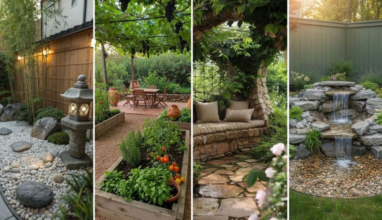 30 Refreshing Backyard Garden Layout Designs