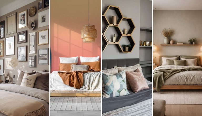 32 Striking Above Bed Decor Ideas