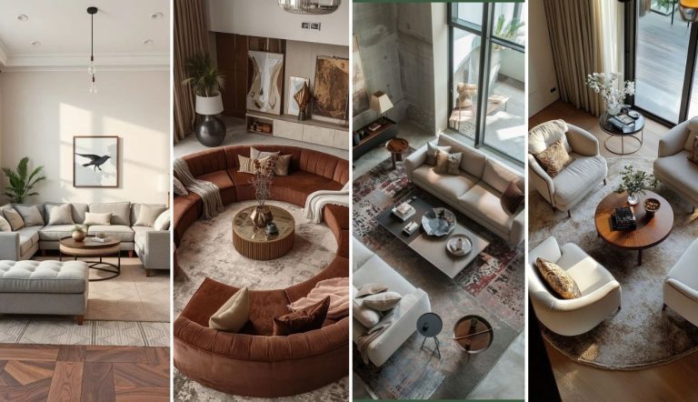 33 Modern Living Room Furniture Arrangement Ideas