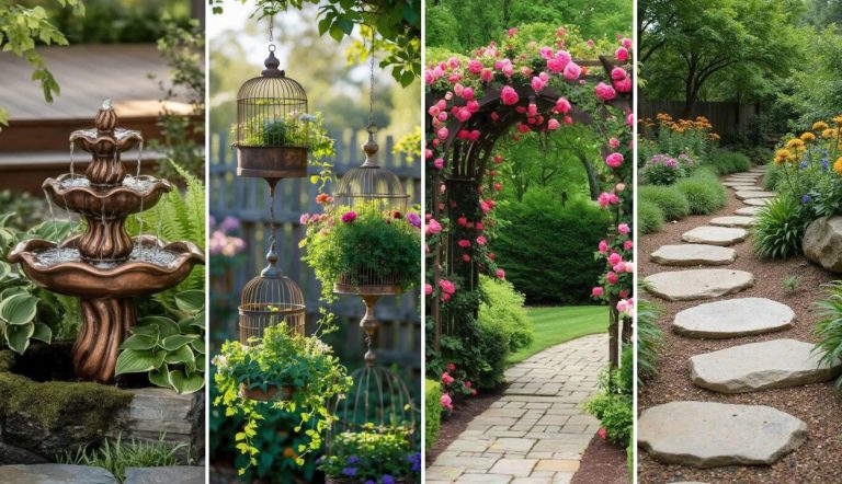 35 Vintage Garden Decor Ideas