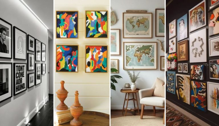 37 Gallery Wall Ideas to Showcase Your Art Sense