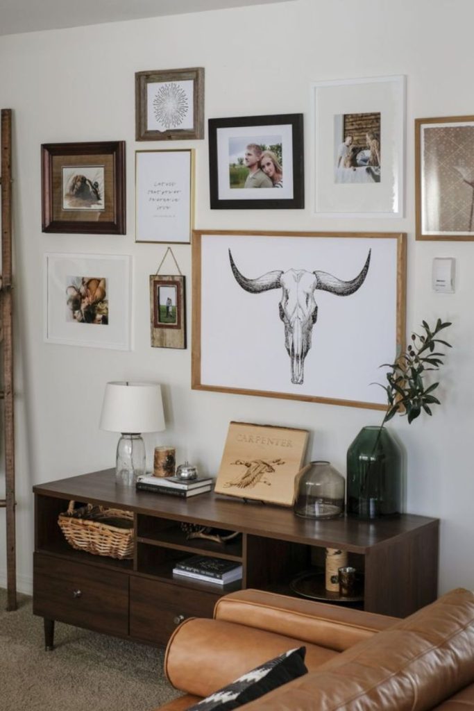 Handcrafted textures layered eclectic visual tapestry.