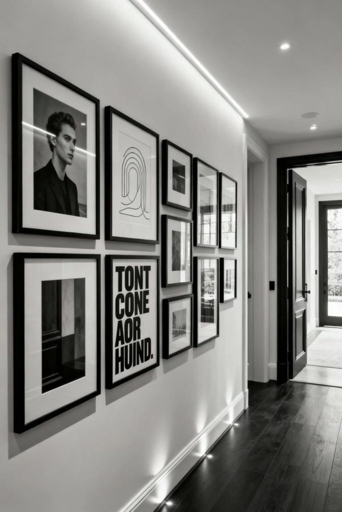 Vertical black and white portrait column.