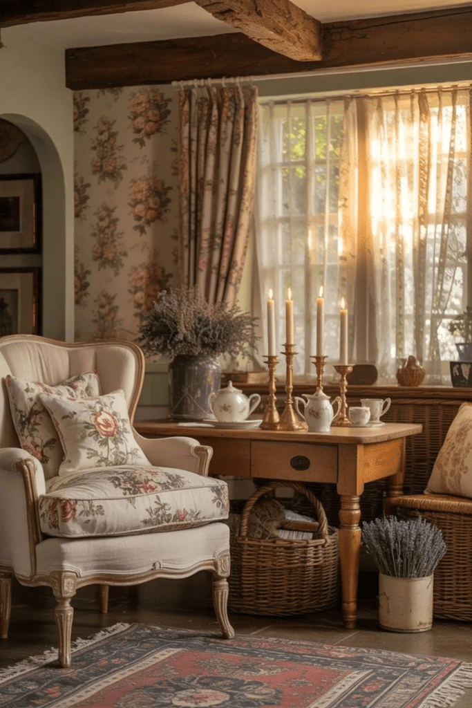 Cozy quaint English cottage style