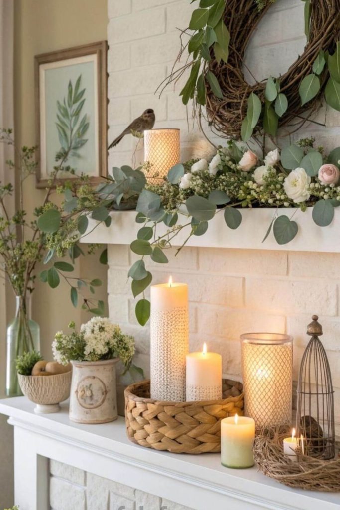 Soft feathers and tiny nests