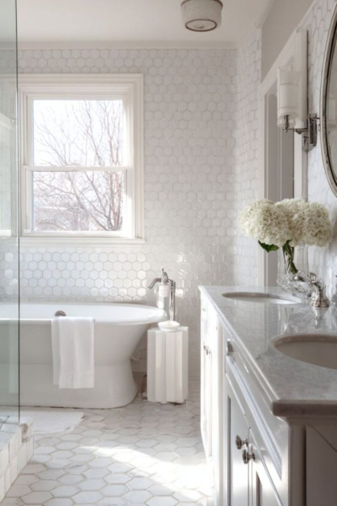 A hex tiles with geometric energy