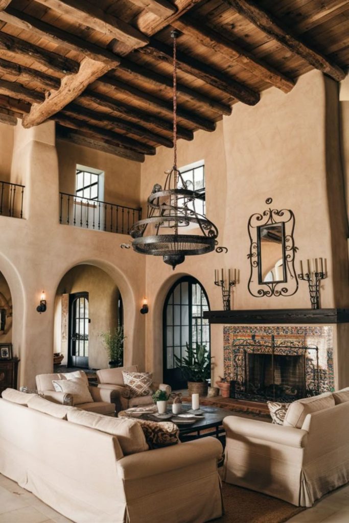 Elegant classic Italian villa décor