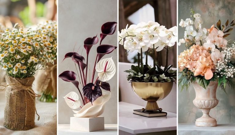 32 Artificial Flower Arrangements