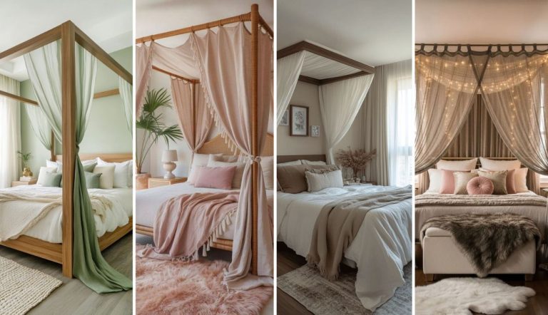 33 Canopy Bed Ideas Aesthetic