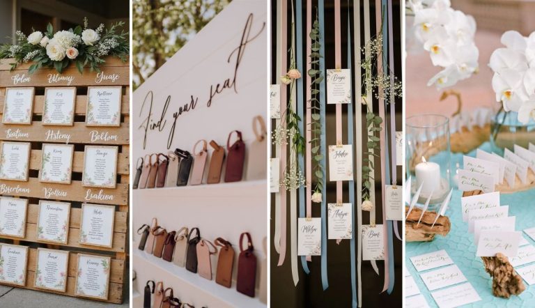 34 Unique Seating Chart Wedding Ideas