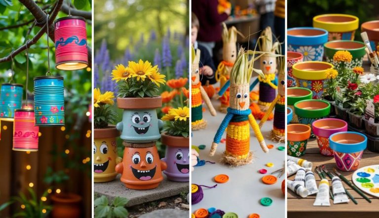 35 Creative Garden Crafts for Kids