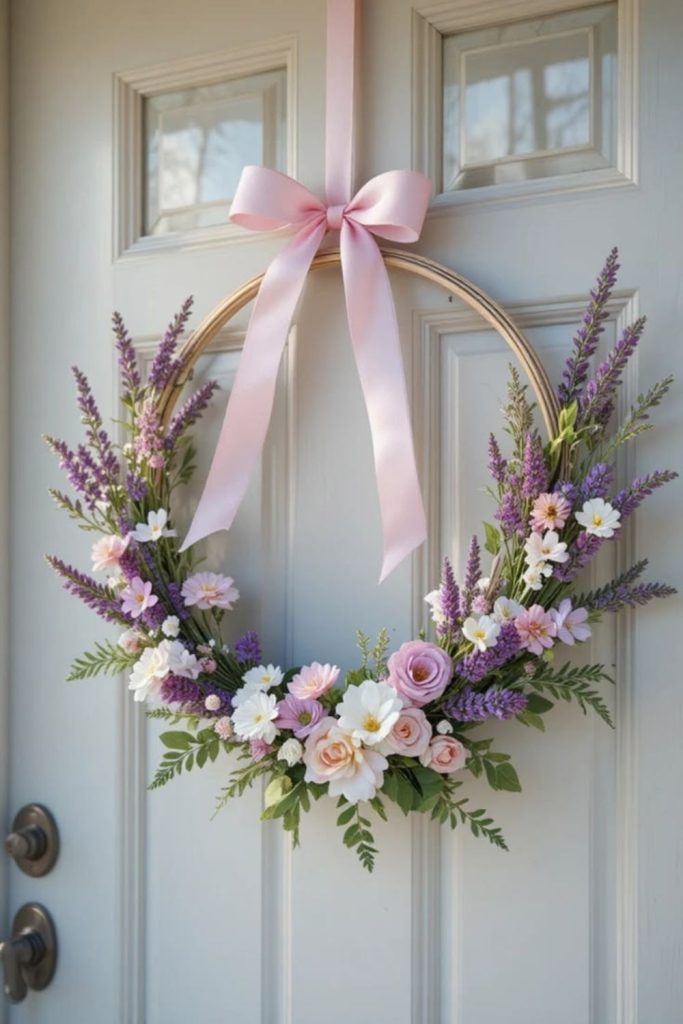 Bright whimsical petals with dangling bells