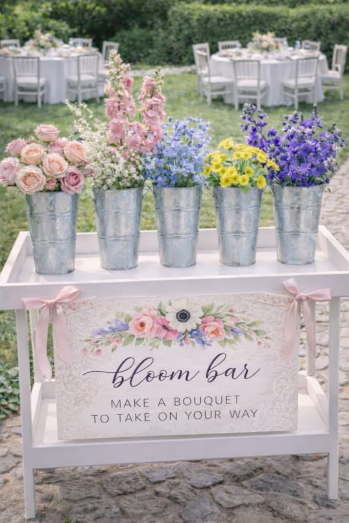 Lavender field inspired bloom counter.