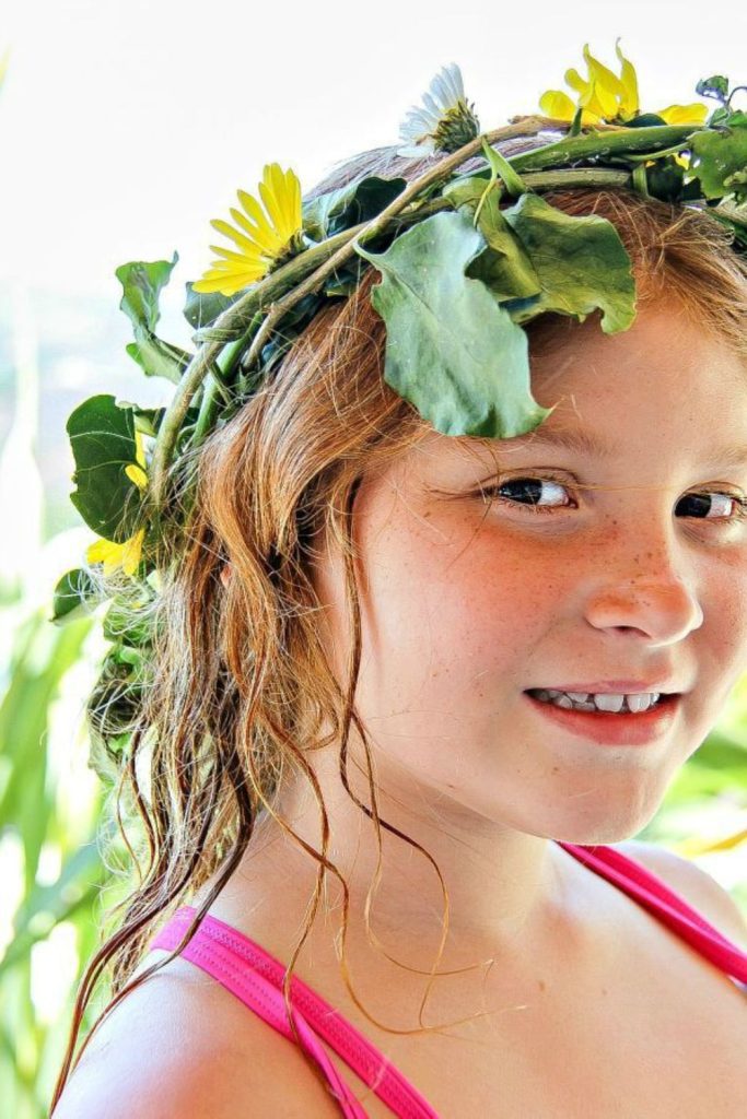 Leaf crown garden royalty nature craft