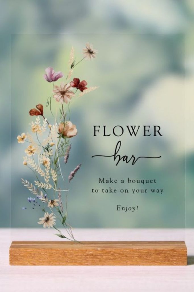 Floating lilypads clustered across rustic boards