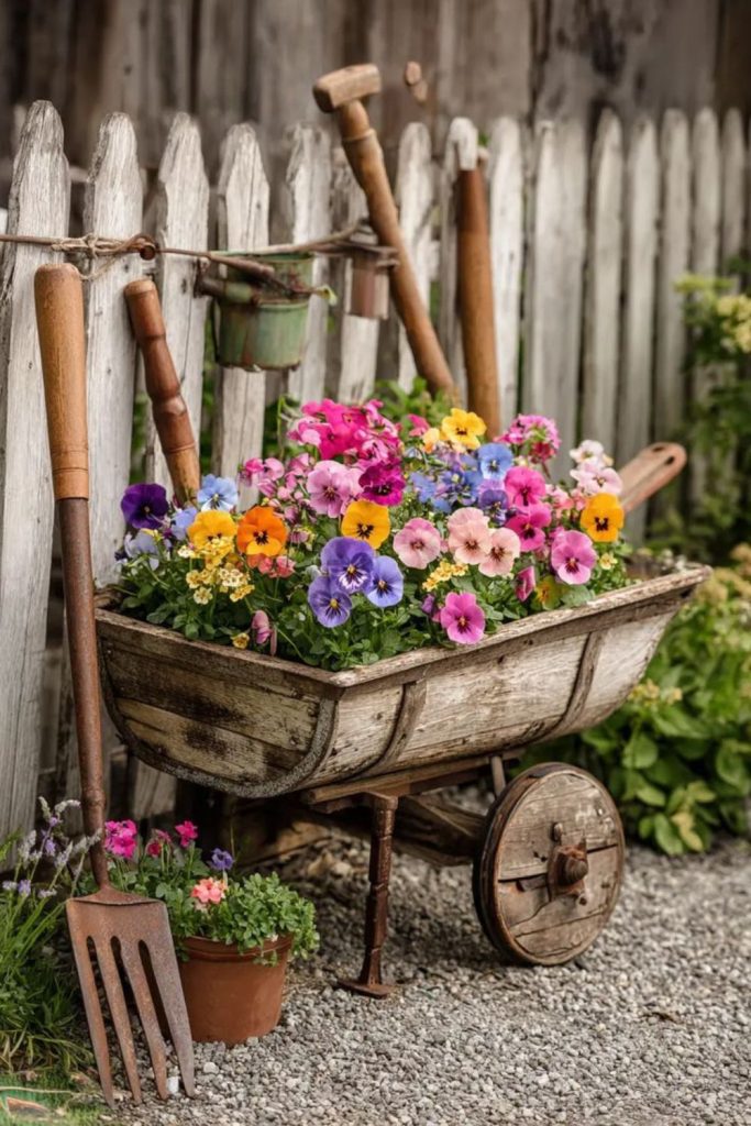 Delicate lilies swaying in soft wind