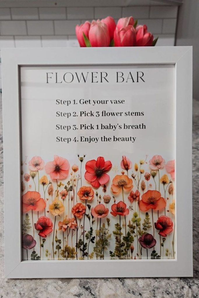 Red poppies leaping across textured boards