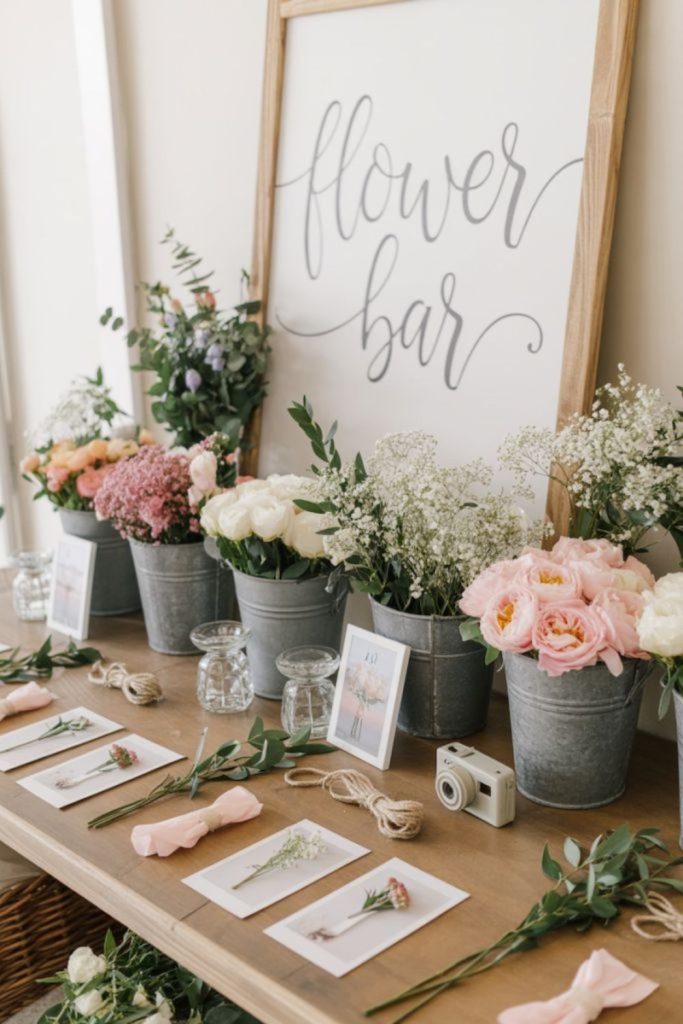 Romantic blush elegant bloom haven.