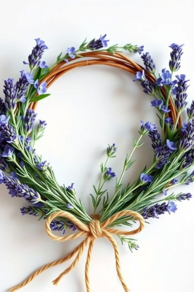 Thin spiraled wires with tiny leaves