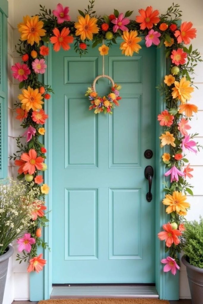 Twisted paper petals spinning in breeze