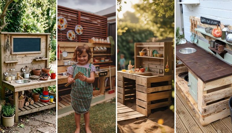 30 Mud Kitchen for Kids Ideas