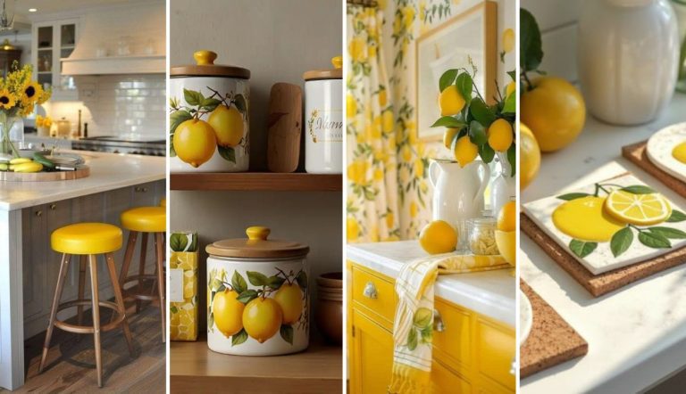 32 Lemon Kitchen Decor Ideas