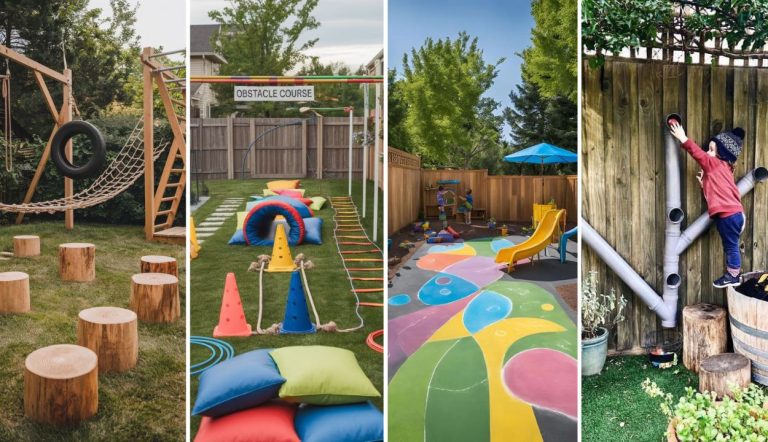 33 DIY Outside Play Area for Kids
