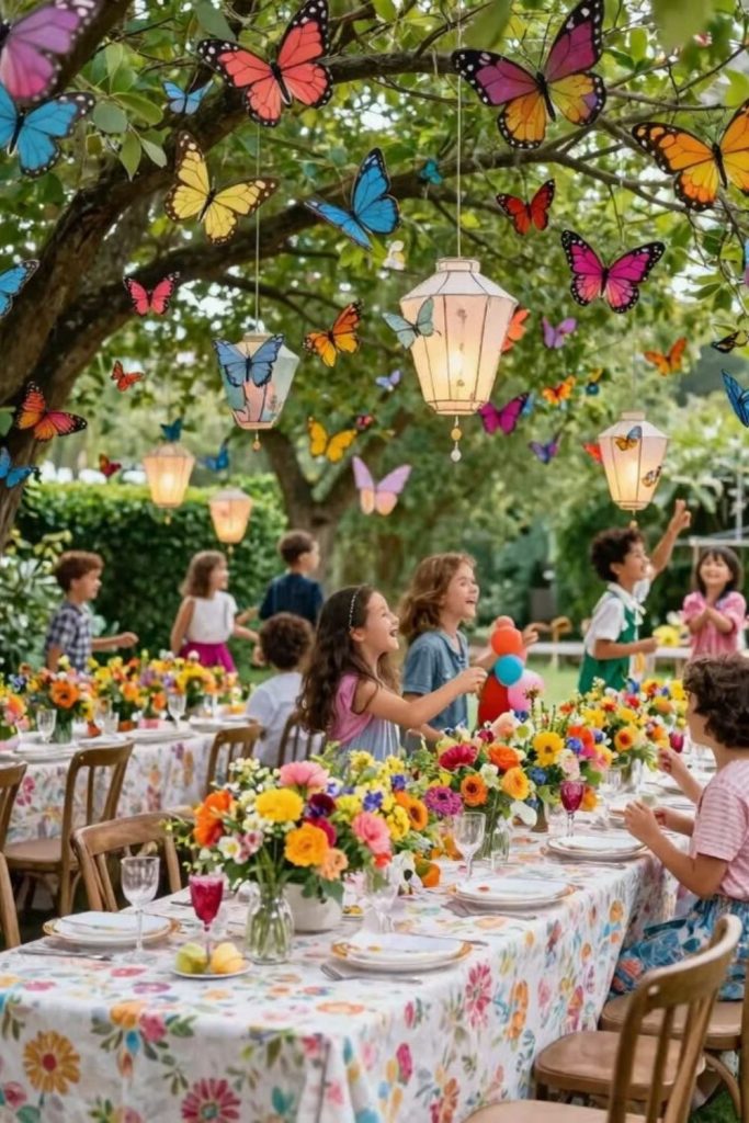 Art garden creative expression party