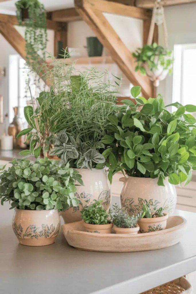Matte black modern moody counter design