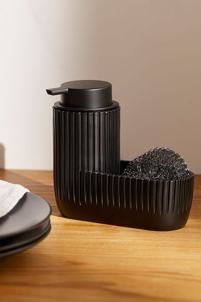 Industrial graphite grid soap dispenser