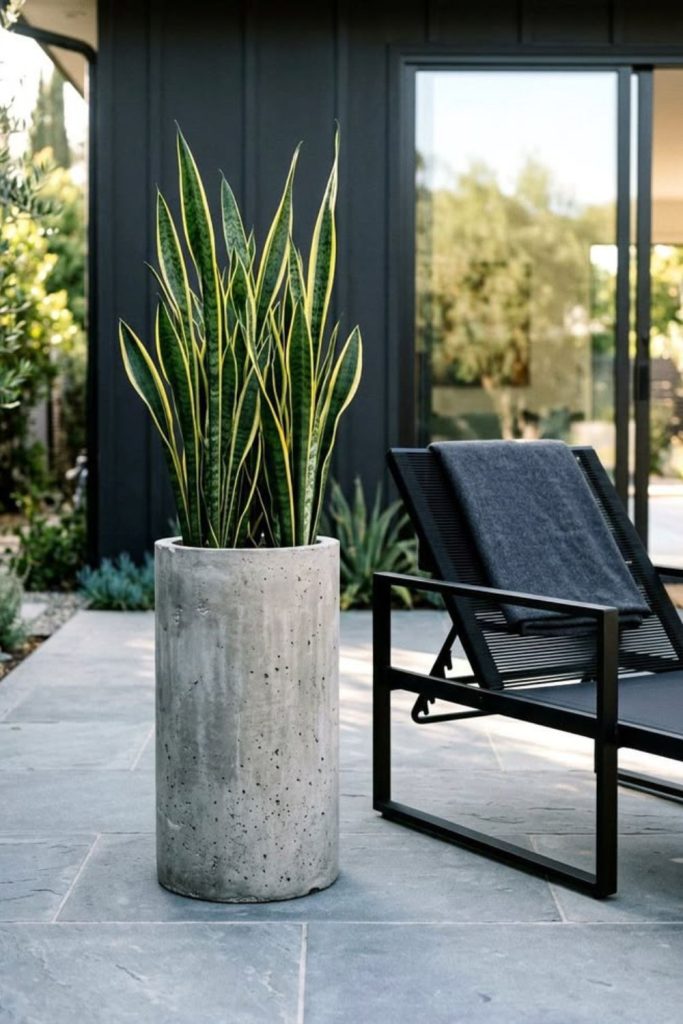 Industrial pipe metal vertical planter structure