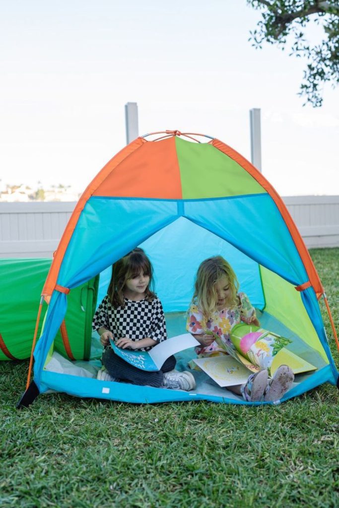 Tent hideout storytelling imaginative toddler play space