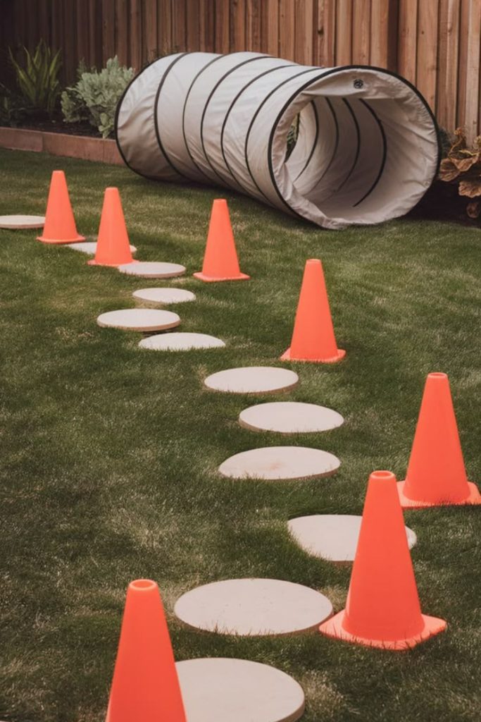 Tunnel crawl kids backyard exploration maze play passage