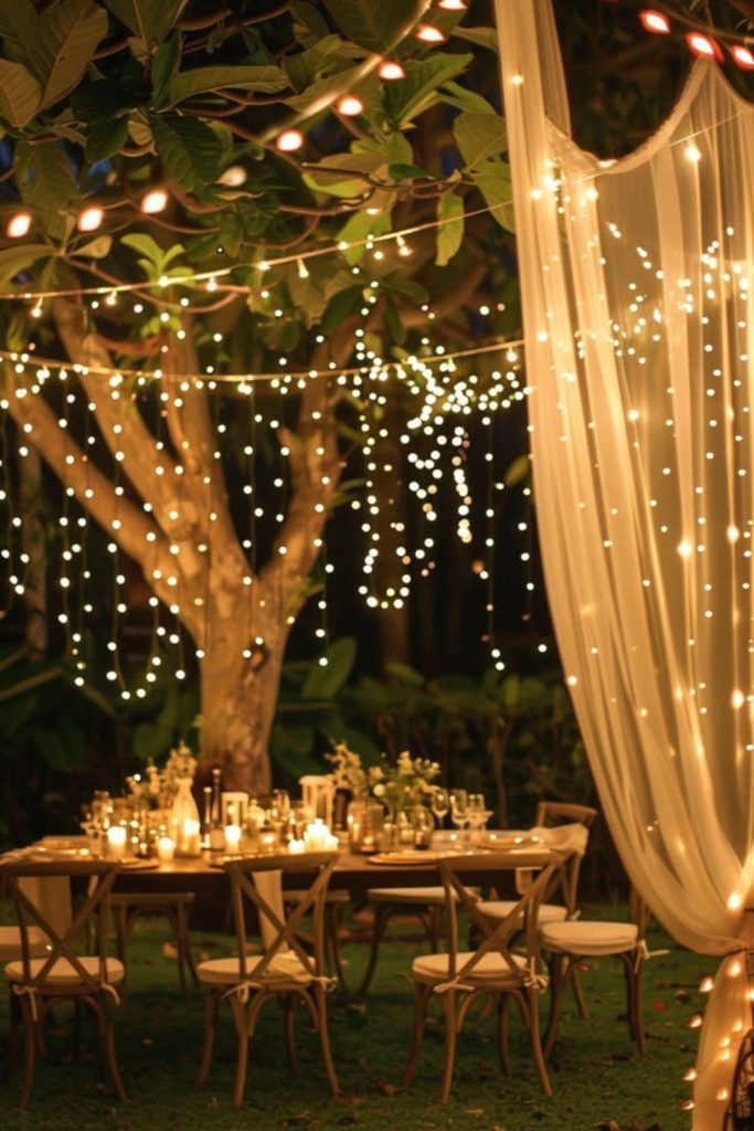 Firefly forest mystical night party