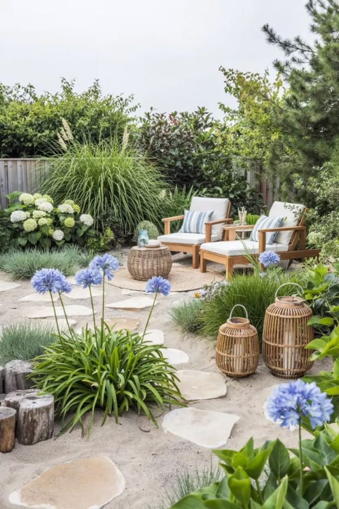 Ocean breeze coastal garden party