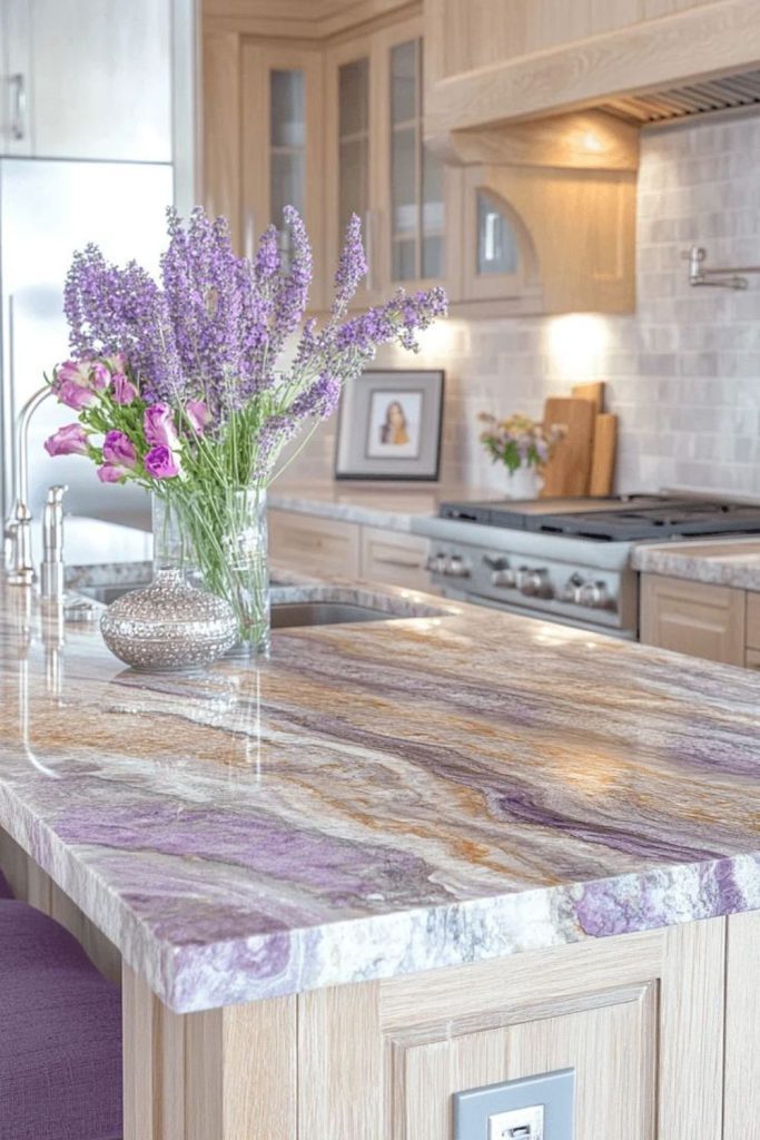 Pastel soft dreamy candy kitchen decor