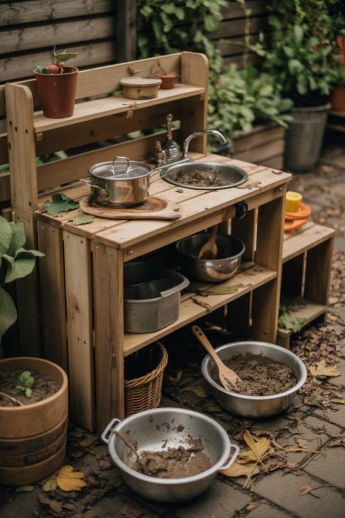 Rock ring outdoor mud cooking pit