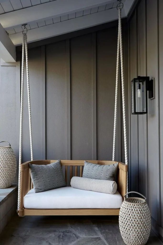 Matte shadow frame modern swing