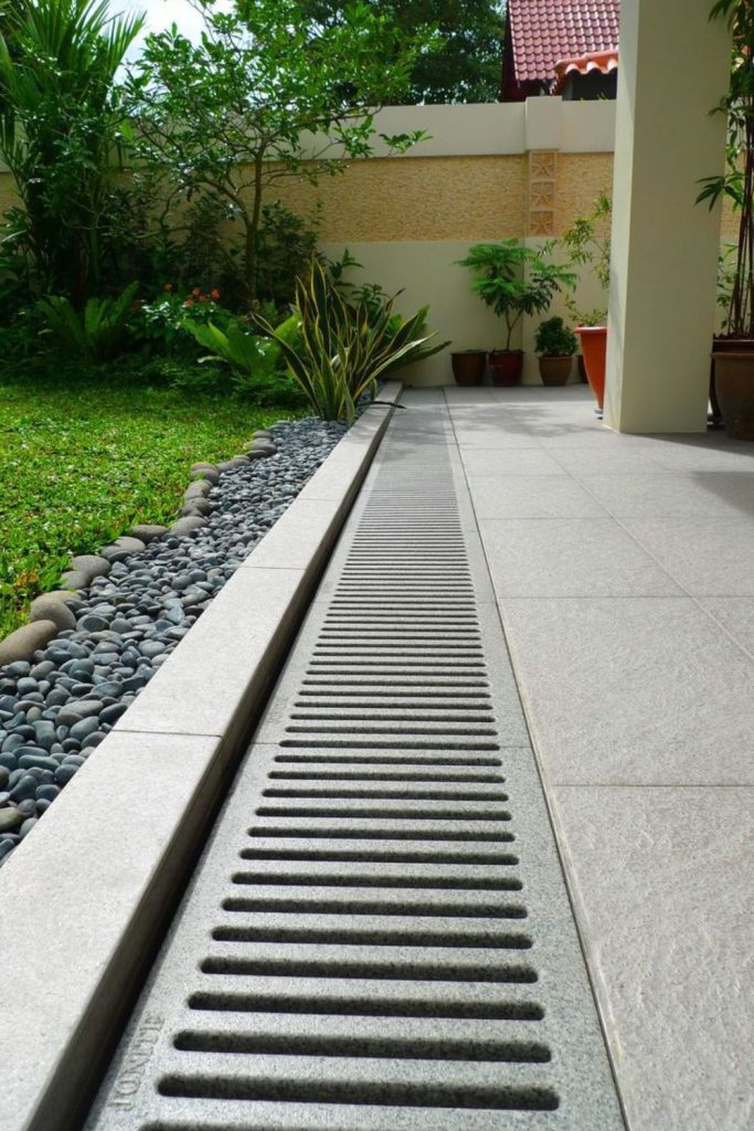 Turf grid reinforcement lawn drainage support