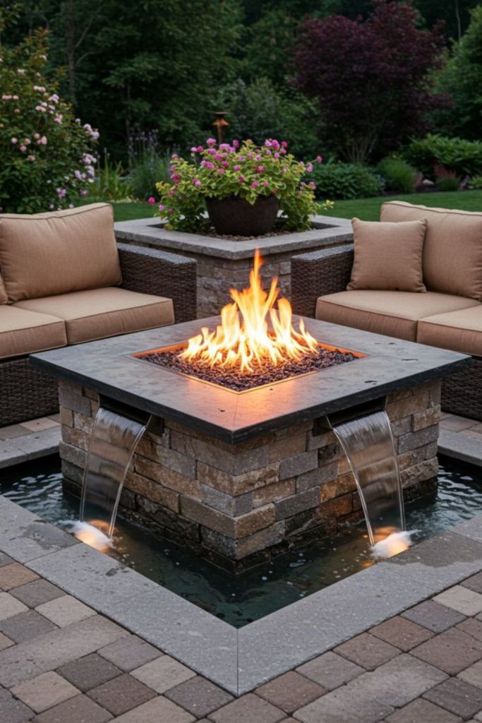 Fire and water dual element setup