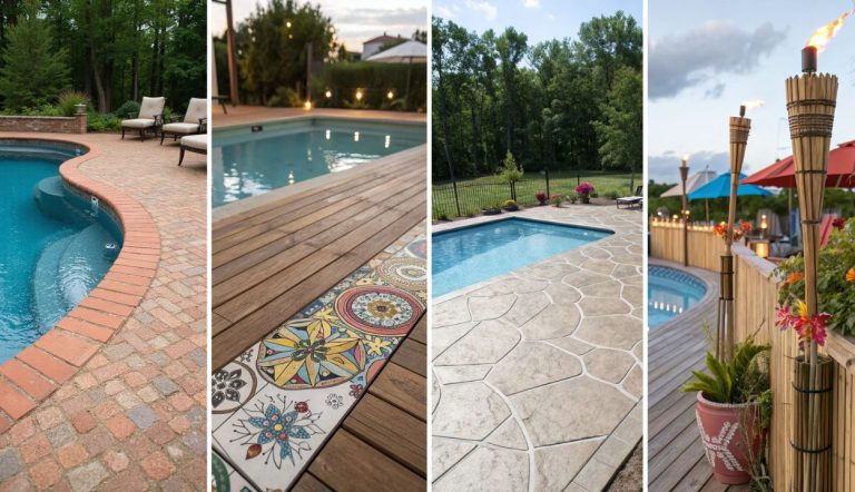 30 Cheap Pool Deck Ideas