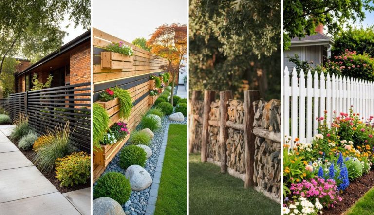 32 Fence Landscaping Ideas