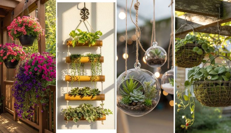 32 Hanging Plants Outdoor Ideas