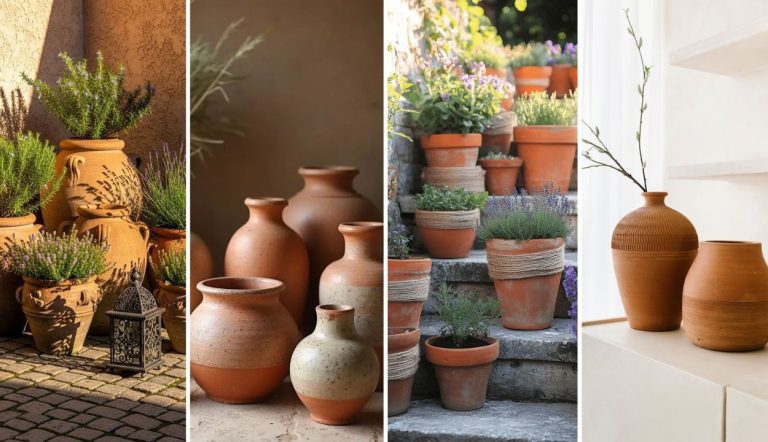 33 Beautiful Vintage Terracotta Pots