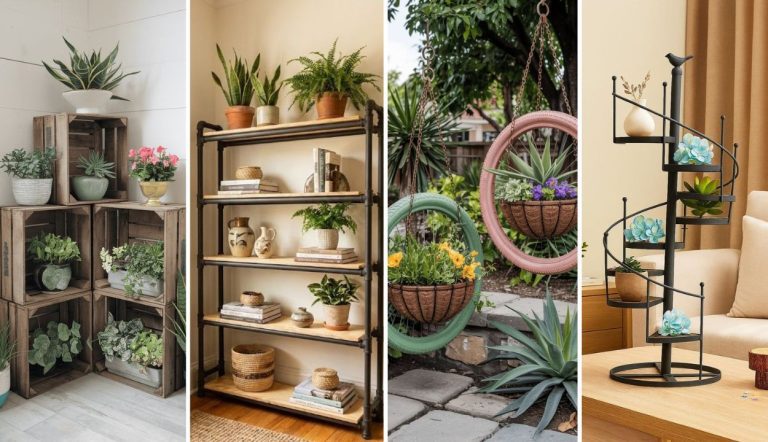 33 Homemade Plant Stands
