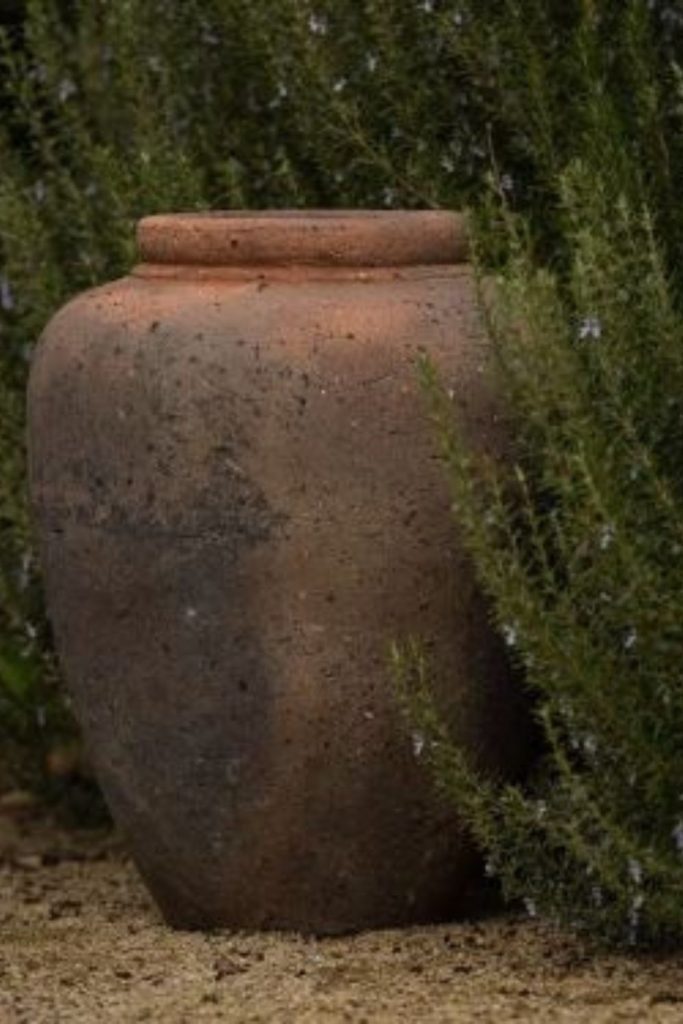 Ember soul rustic heritage terracotta pot
