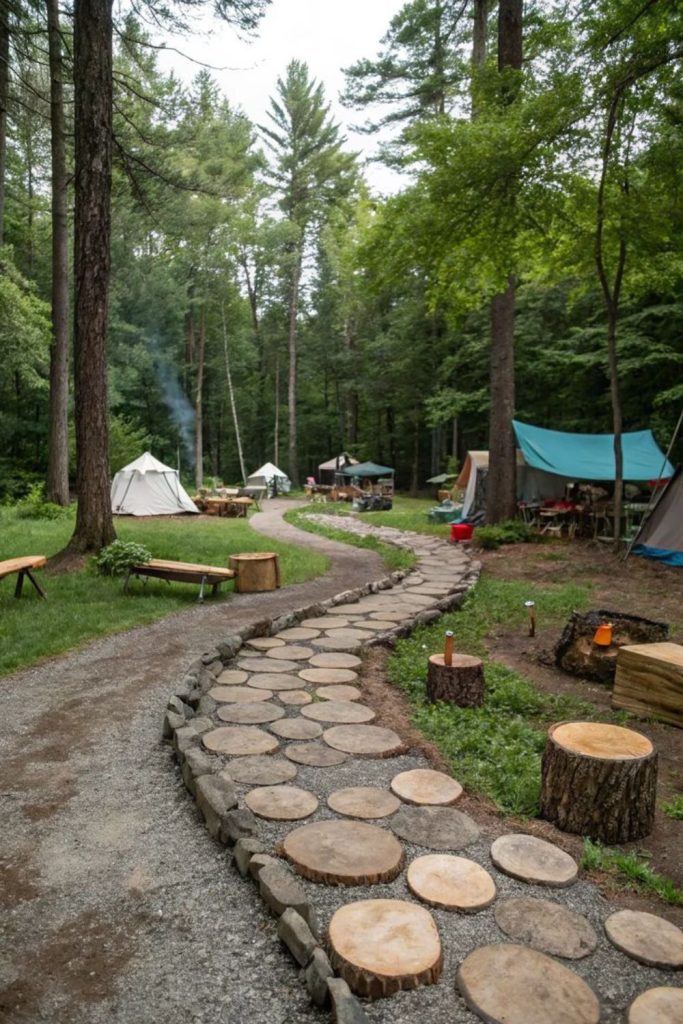 Rocky granite ridge rugged explorer campsite