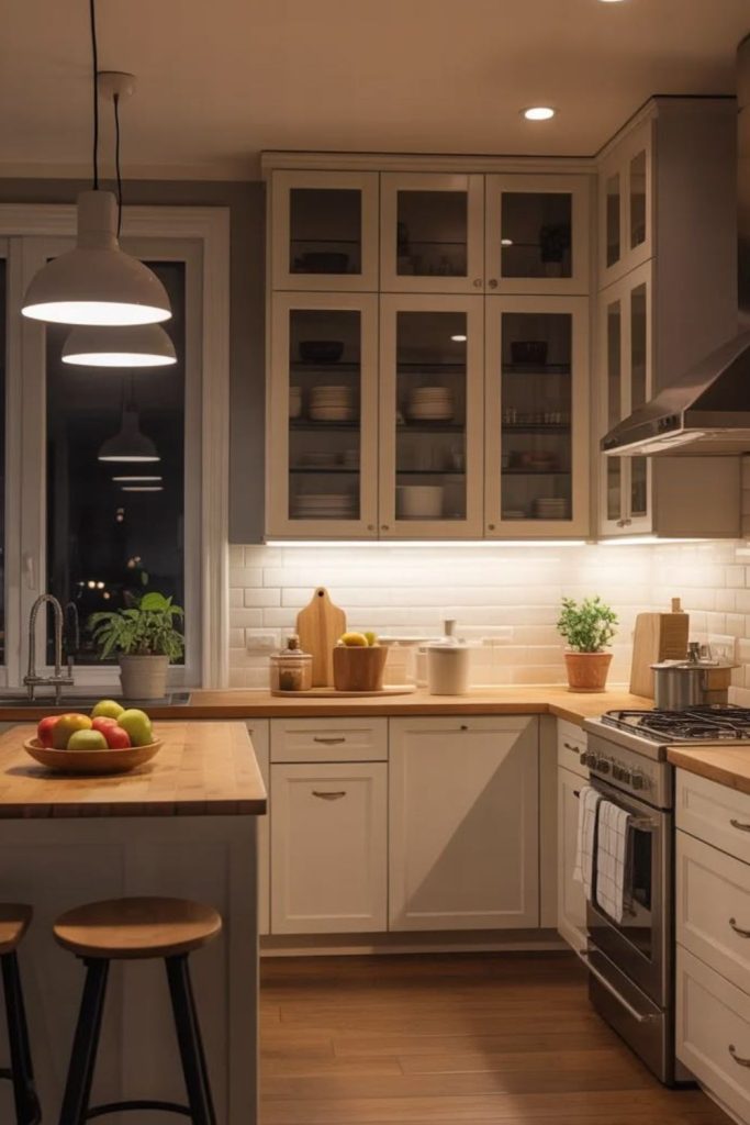 Forest pine fresh kitchen vibe