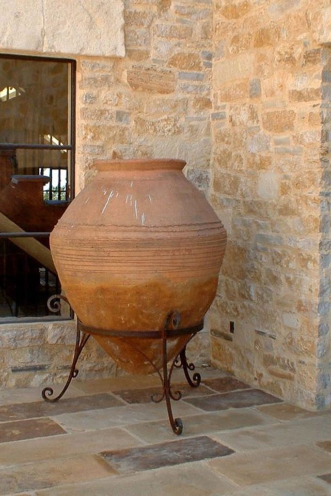 Terra forge rugged antique ceramic vessel