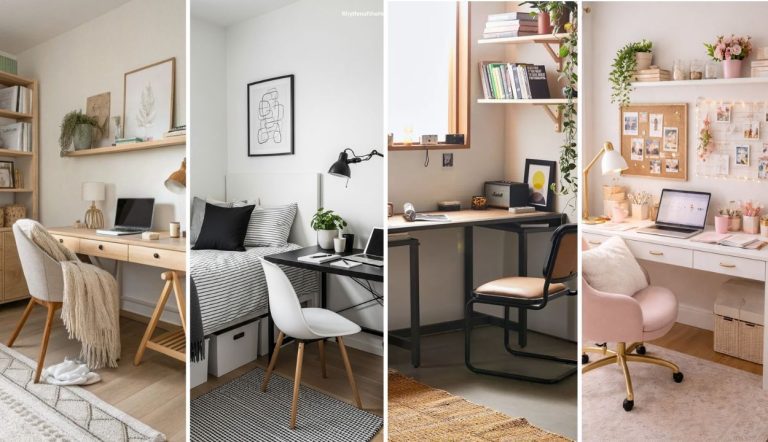 30 Aesthetic Dorm Desk Ideas